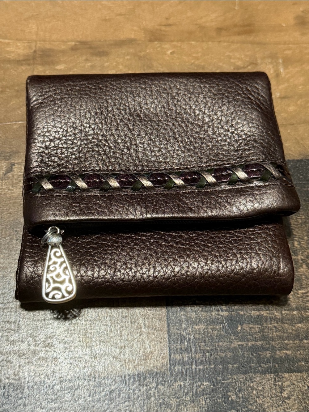 Brighton Leather Trifold Wallet